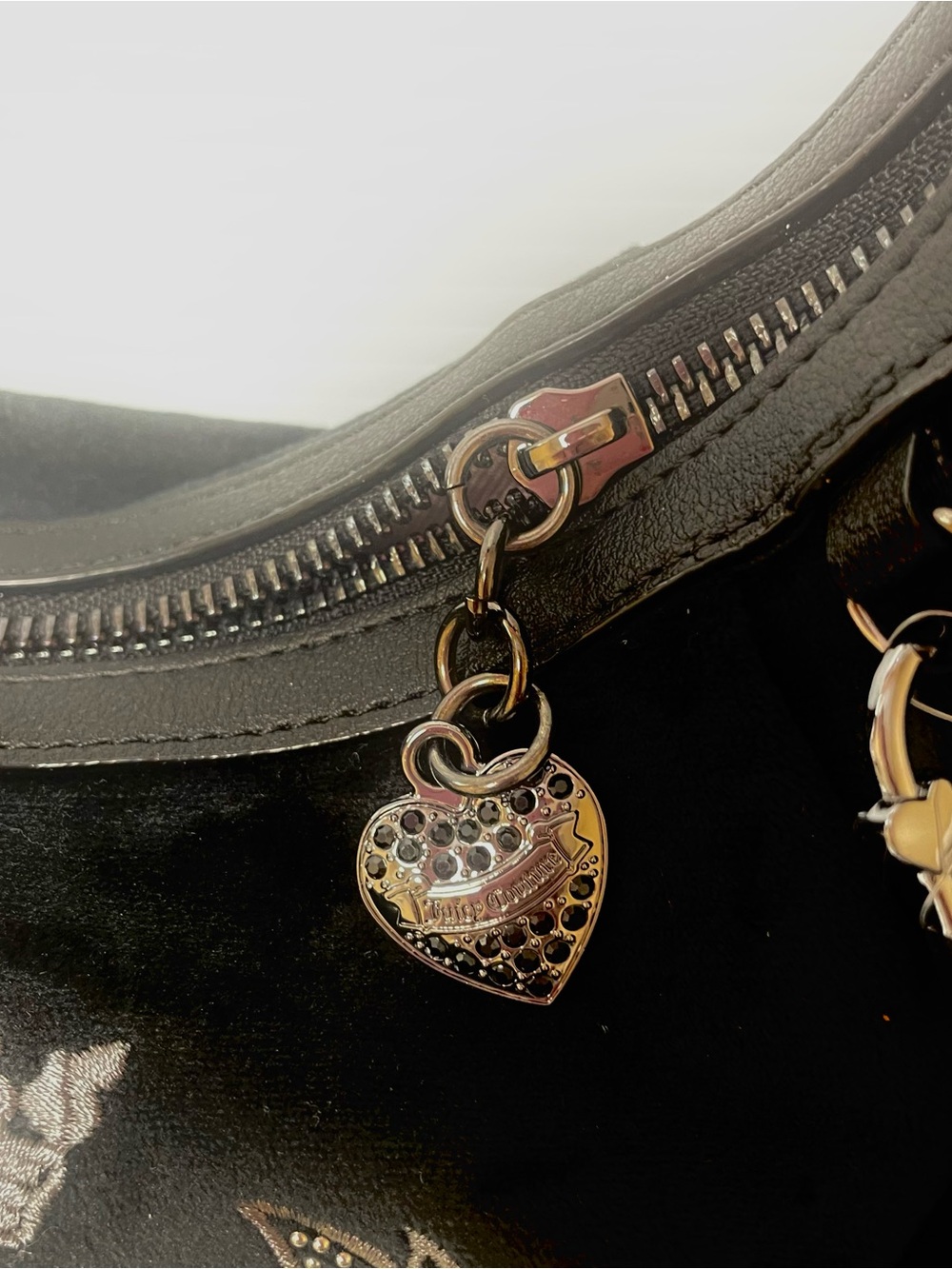 Juicy Couture Sparkle Royal Hobo Shoulder Bag - Picture 4 of 9